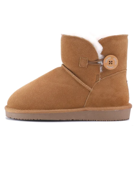 Gooce Čizme za snijeg Crestone konjak bijela