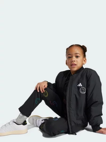 Бомбер Adidas черный