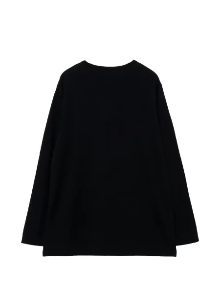Lung pulover Yohji Yamamoto negru
