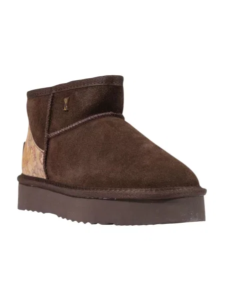 Buty do kostki Alviero Martini 1a Classe skórzane brązowe