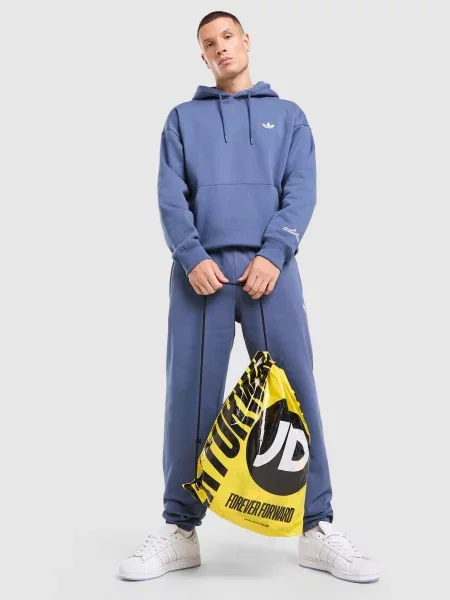 Adidas Bluza Z Kapturem Cs Bd niebieska