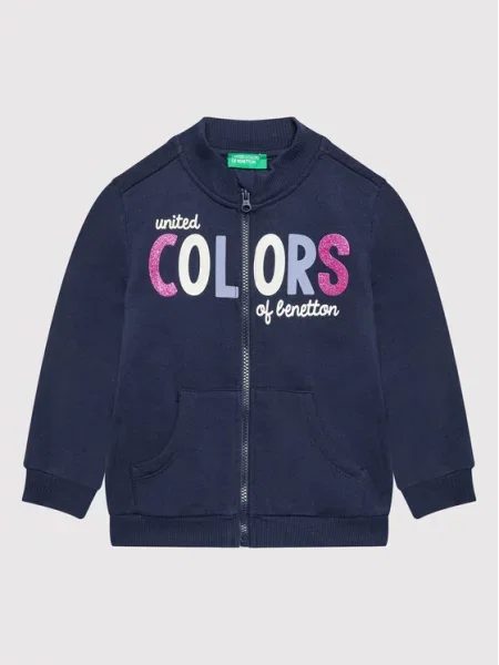 United Colors Of Benetton Bluza granatowy