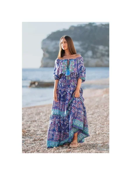 Maxi šaty Isla Bonita By Sigris modrá