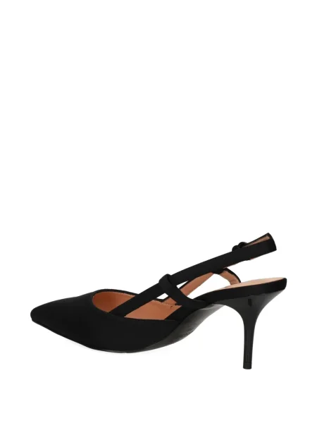 Pantofi cu toc Love Moschino slingback negru