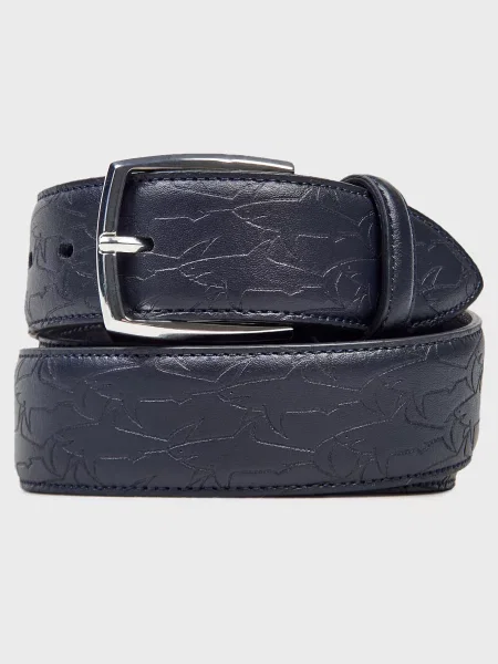 Ремень Paul&shark синий