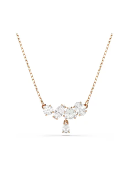 Swarovski naszyjnik pozłacany z cyrkonią MESMERA żółty