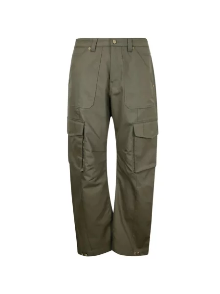 Spodnie cargo Golden Goose zielone