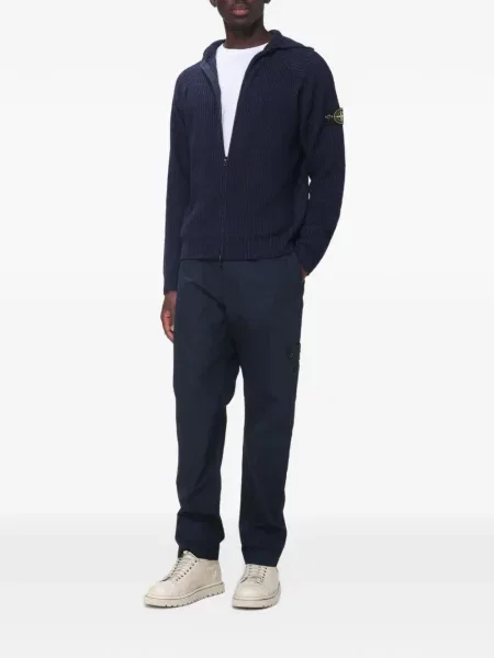 Φούτερ Stone Island κασμίρ πέτρες μπλε