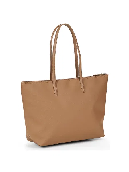 Shopper kabelka Lacoste béžová