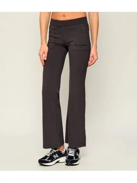 Juicy Couture Pantaloni de trening Raven | flare fit | low rise gri