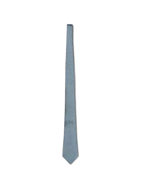 Cravată Zegna de mătase albastru