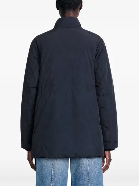 Palton Canada Goose cu autograf albastru