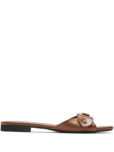 Sandale N°21 din piele maro