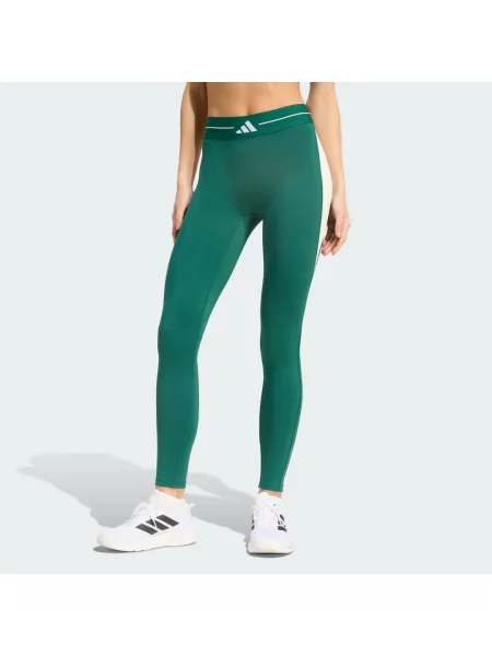 Legginsy Hyperglam Colour Block Full Length zielone