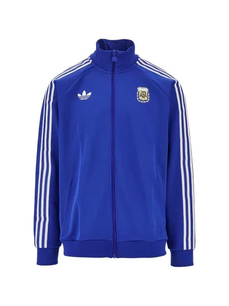 Hanorac Adidas cu dungi albastru