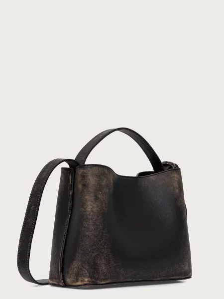 AESTHER EKME Mini Sac geantă crossbody pentru femei din piele