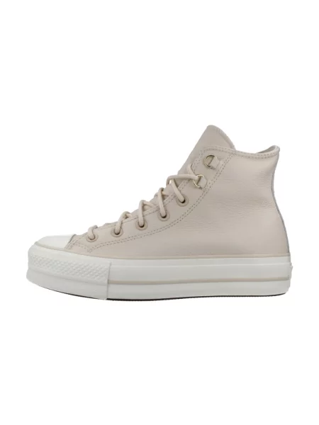 Sneakersy Converse skórzane beżowe