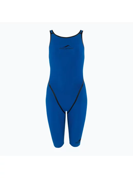 Jednodílné plavky aquaFeel Neck to Knee Speedblue blue modré