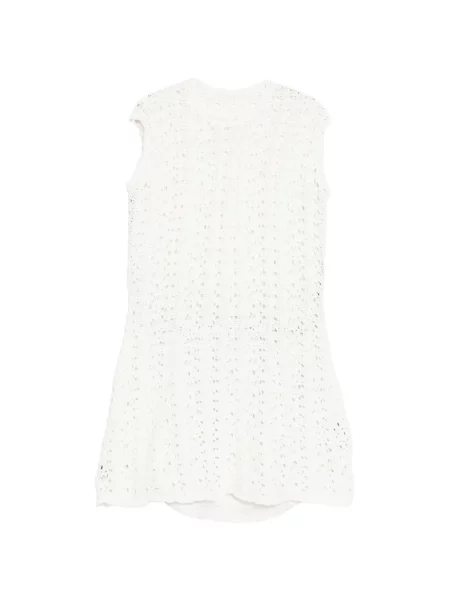 Rochie fără mâneci Jnby fără mâneci de costum alb