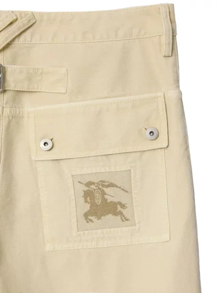 Pantaloni Burberry din canvas
