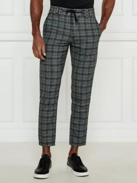 BOSS ORANGE Chino nadrág | Tapered fit narancsszínű