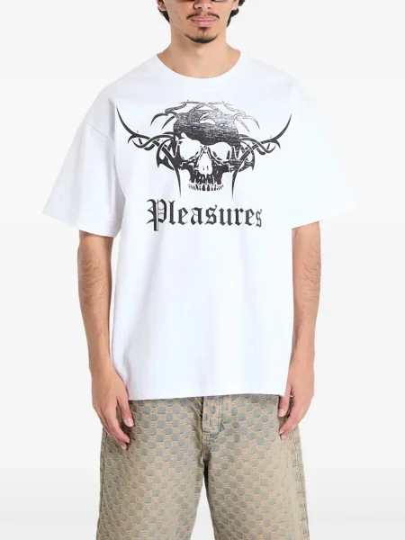 Tricou Pleasures alb