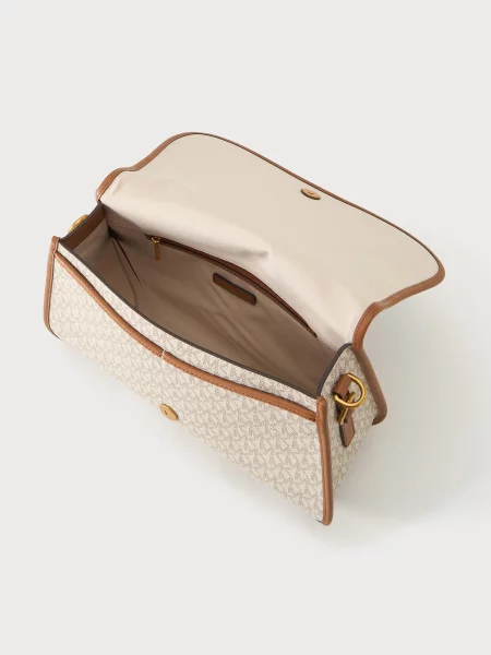 MICHAEL Michael Kors Kabelka krémová / karamelová / brokátová béžová