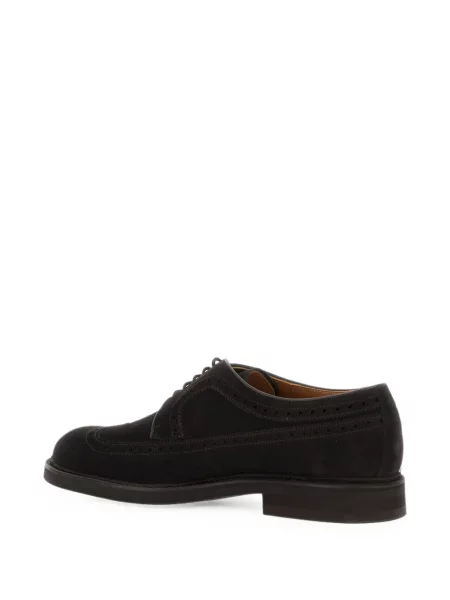 Nėriniuotas brogue batai Berwick Shoes su raišteliais ruda