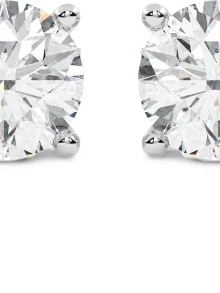 Cercei Diamond Essentials alb