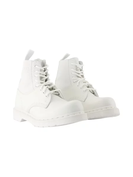 Botki Mm6 Maison Margiela skórzane białe