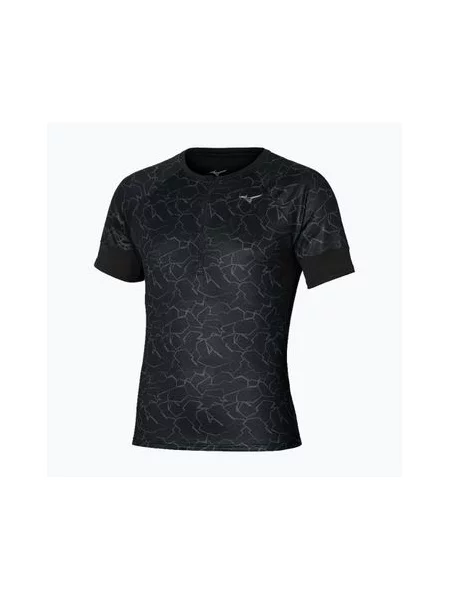 Футболка для бігу Mizuno Graphic Trail Tee чорна