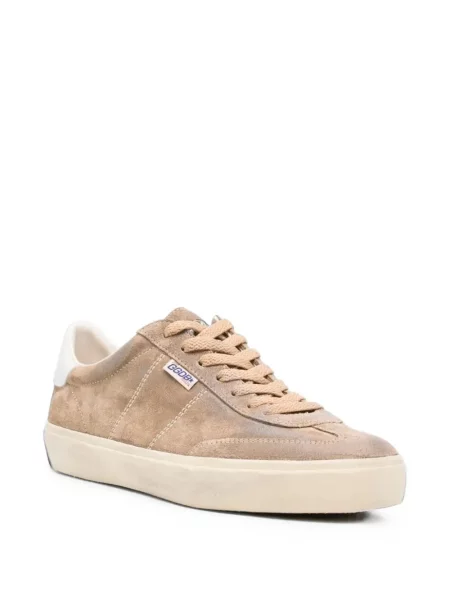 Szarvasbőr sneaker Golden Goose Milk fehér