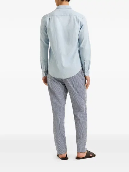 Pantaloni Orlebar Brown cu dungi albastru