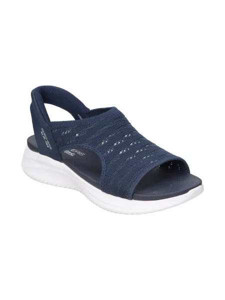 Sandále Skechers modrá