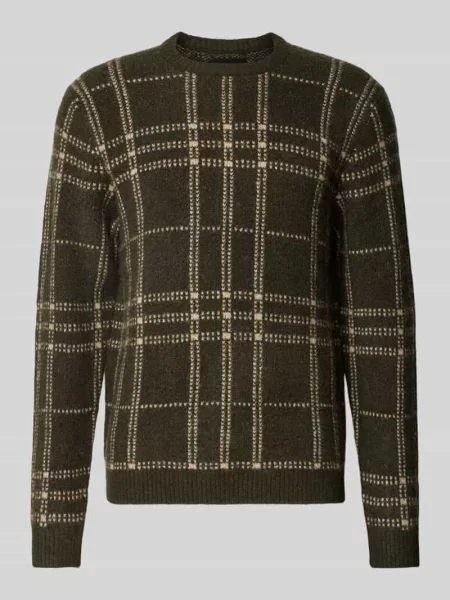 Sweter z dzianiny z elastycznej mieszanki wełny o kroju regular fit Jack & Jones Premium