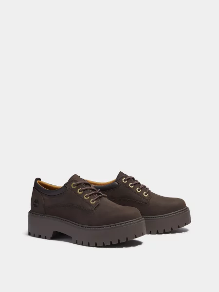 Нубукові Туфлі Timberland STONE STREET темно-коричневий коричневі