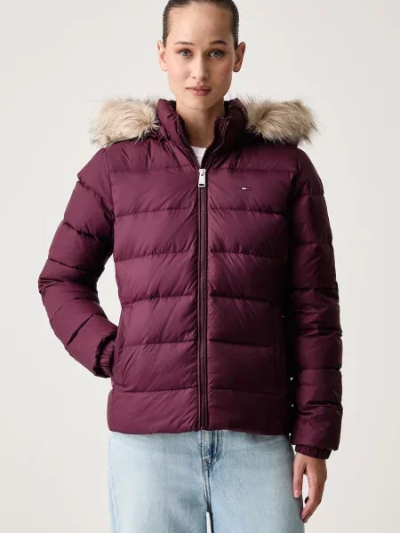 Tommy Jeans geacă cu puf pentru femei