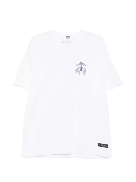 Tricou Junya Watanabe Man cu imagine alb