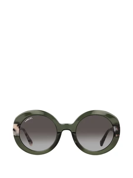 Ochelari de soare rotunzi Lancel verde