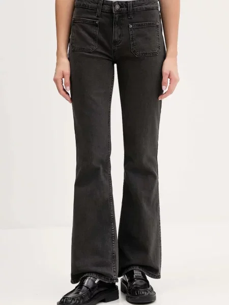 Guess Jeans jeansy high waist czarne