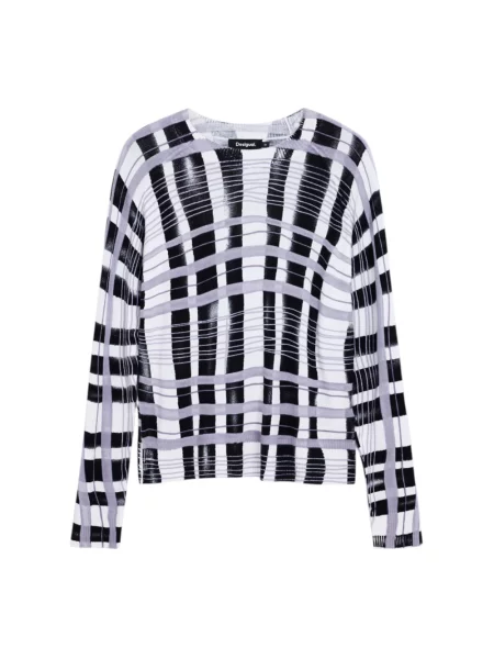 Desigual sweter NORUEGA lekki czarny