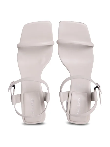 Calvin Klein Sandále svetlosivá sivá