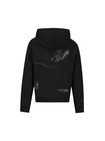 Bluza z kapturem Zadig & Voltaire czarna