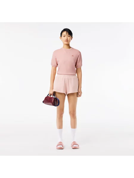 Lacoste футболка рожева
