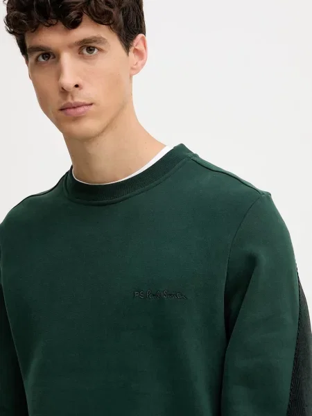 Однотонный свитер Ps Paul Smith зеленый