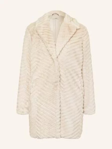 Lilienfels Płaszcz Ze Sztucznego Futra beige beżowe