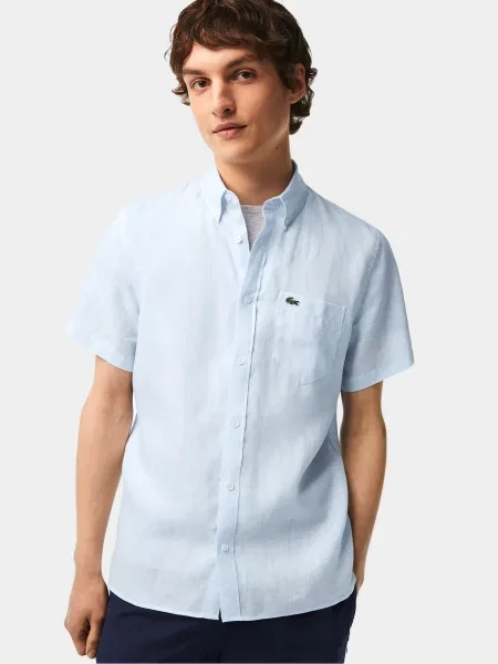 Рубашка Lacoste синяя