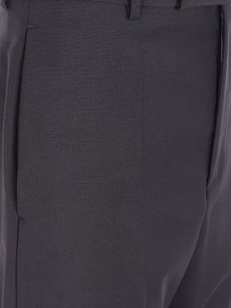 Pantaloni Jil Sander de lână gri