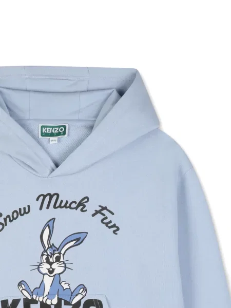 Hoodie Kenzo μπλε