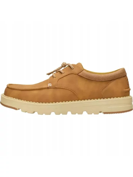 HeyDude Mokasyny Flint Moc Classic beżowe